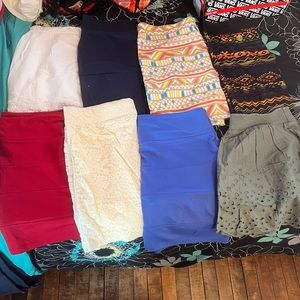 LOT of 8 skirts